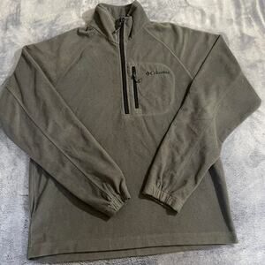 Medium grey columbia fleece pullover